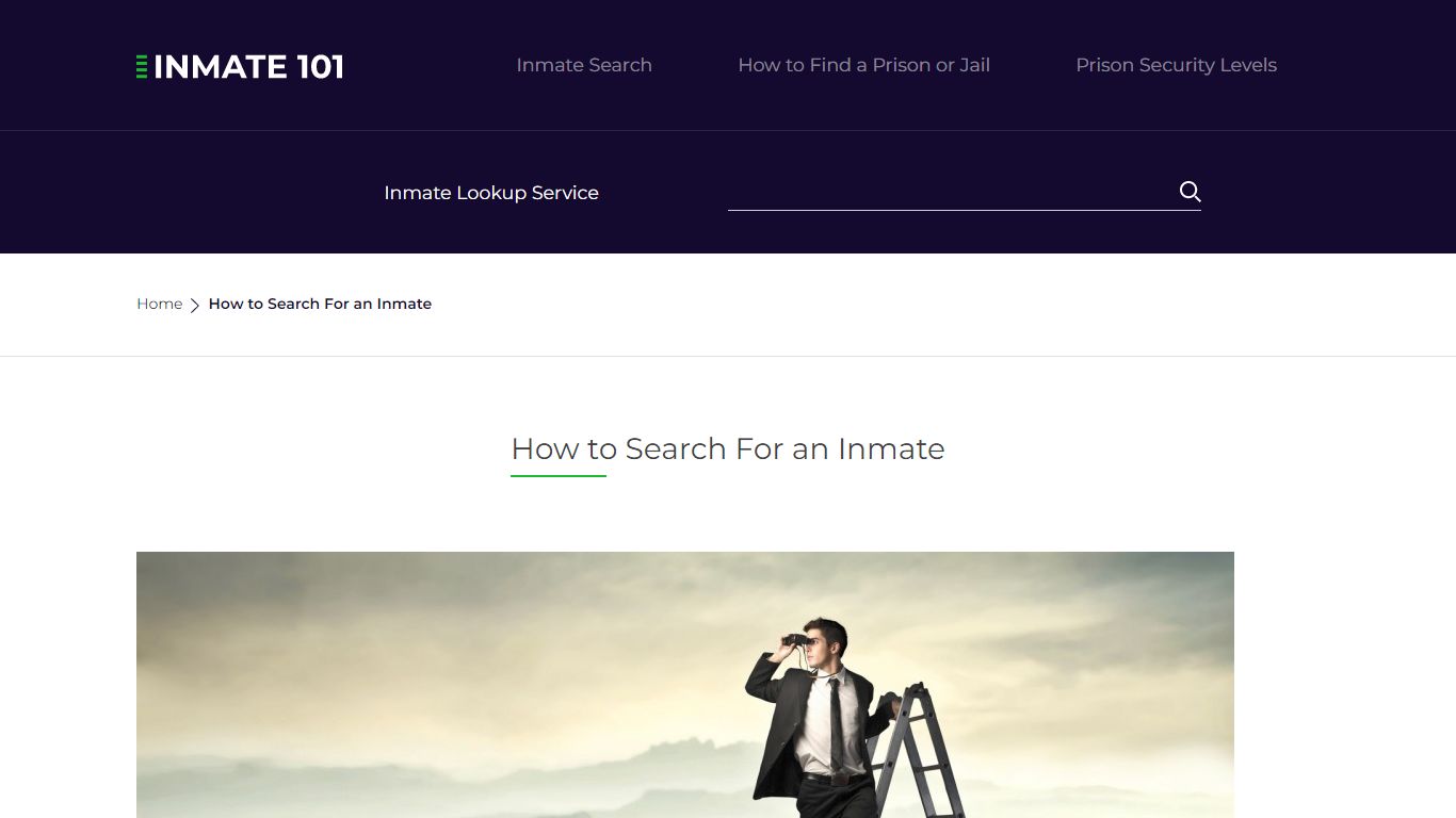 How to Search For an Inmate - Inmate101
